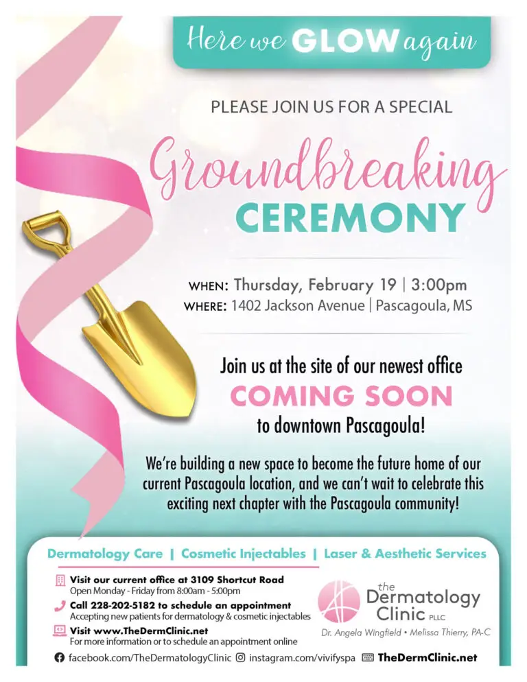 Please Join Us For a Special Groundbreaking Ceremony – Thur., Feb. 19